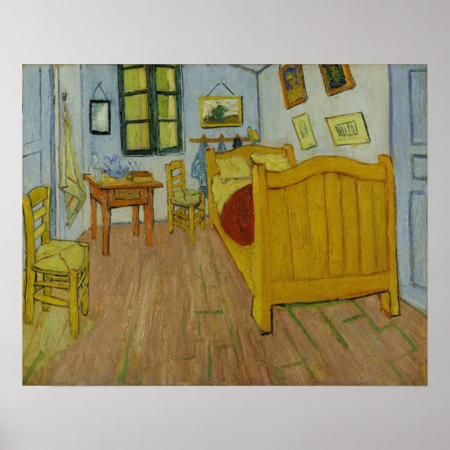 Affiche Van Gogh - La Chambre (Devant)