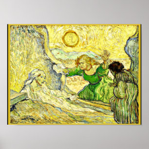 Affiche Van Gogh - L'ascension de Lazare