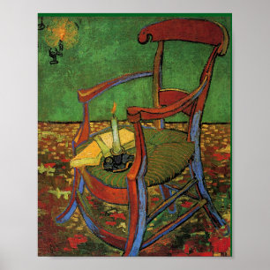 Affiche Van Gogh - Le fauteuil de Paul Gauguin,