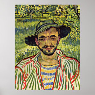 Affiche Van Gogh - Le jardinier (alias Jeune paysan)
