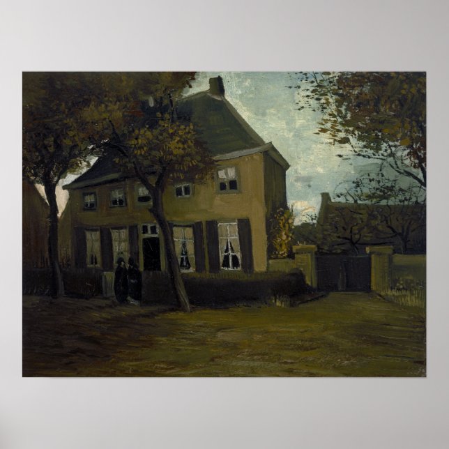 Affiche Van Gogh - Le Vicarage Nuenen (Devant)