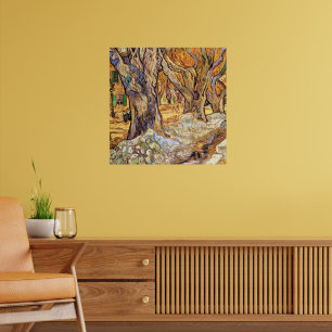 Affiche Van Gogh - Les Grands Platanes,