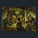 Affiche Van Gogh - Les mangeurs de pommes de terre<br><div class="desc">Les mangeurs de pommes de terre de Vincent Van Gogh. Pour plus d'images prêtes à l'affiche de Zedign Art Series Book 36 "Vincent Van Gogh - Peintures et dessins Vol 1",  visitez https://books.zedign.com/zas/36.html</div>
