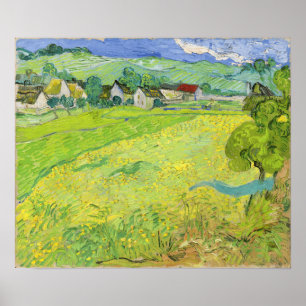 Affiche Van Gogh - Les Vessenots À Auvers