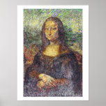Affiche Van Gogh Mona Lisa Art Imprimer<br><div class="desc">Si Vincent van Gogh avait peint Mona,  elle aurait pu ressembler à ça. Une Merche Mona Lisa Originale.</div>