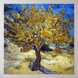 Affiche Van Gogh Mulberry Tree Art impressionniste