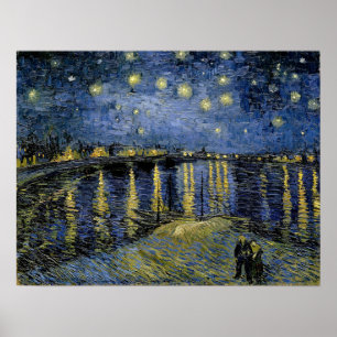 Affiche Van Gogh - Nuit étoilée