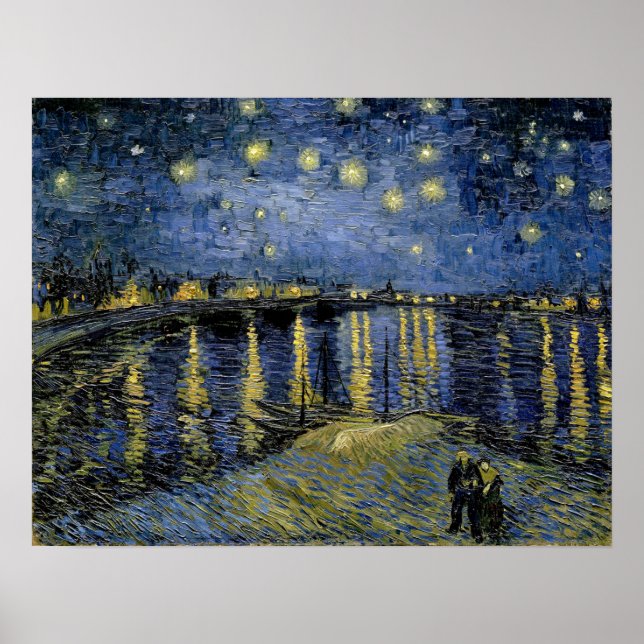 Affiche Van Gogh - Nuit étoilée (Devant)