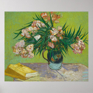 Affiche Van Gogh Oleanders Floral Peinture