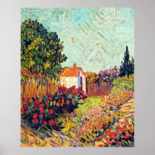 Affiche Van Gogh - Paysage, oeuvres d'art célèbres,