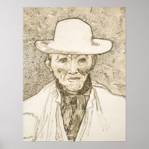 Affiche Van Gogh - Paysan de la Camargue