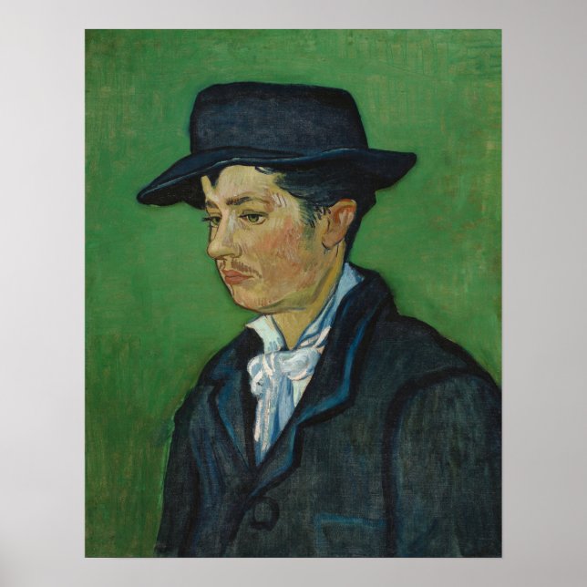 Affiche Van Gogh - Portrait D'Armand Roulin (Devant)
