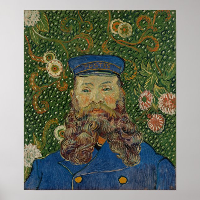 Affiche Van Gogh - Portrait De Joseph Roulin (Devant)