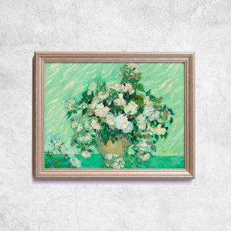 Affiche Van Gogh Rose Vieux Art Mur célèbre