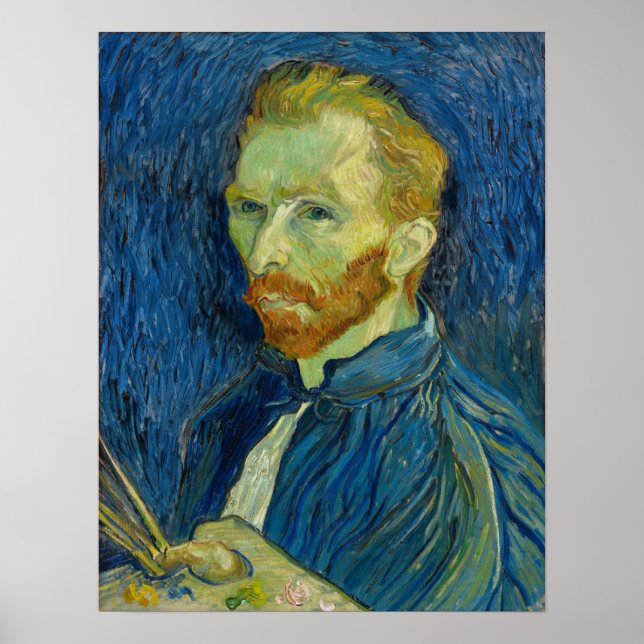 Affiche Van Gogh - Self-Portrait (Devant)