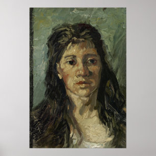 Affiche Van Gogh - Tête d'une prostituée