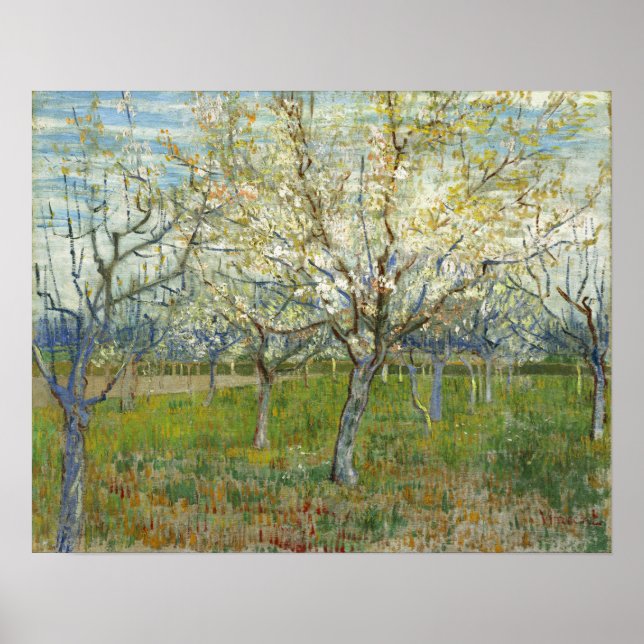 Affiche Van Gogh - The Pink Orchard (Devant)