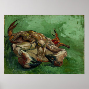 Affiche Van Gogh - Un Crabe Sur Le Dos
