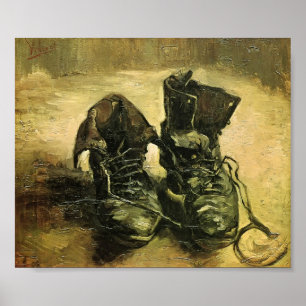 Affiche Van Gogh - Une paire de chaussures