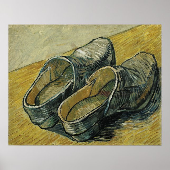 Affiche Van Gogh - Une paire De Clochons En Cuir (Devant)