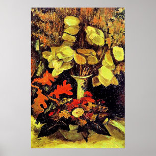 Affiche Van Gogh, Vase avec Lunaria,