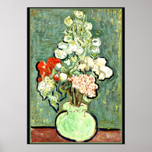 Affiche Van Gogh - Vase des fleurs, 1890
