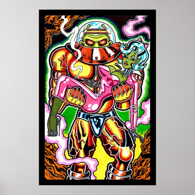 Affiche Vana DeVinyl™/Green Skinned/Carried Away (Devant)