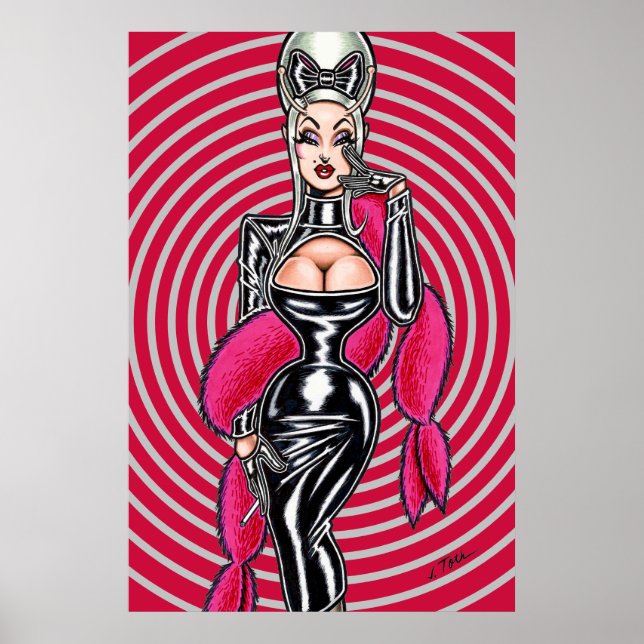 Affiche Vana DeVinyl™/Le Wiggle (Devant)