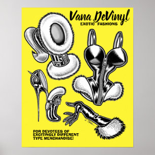 Affiche Vana DeVinyl™/Modes Exotiques