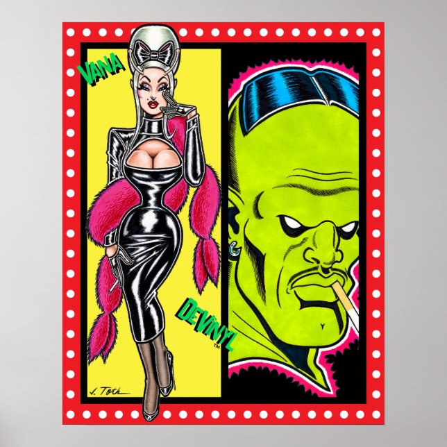 Affiche Vana DeVinyl™/Smitten (Devant)
