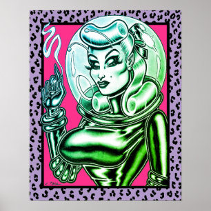 Affiche Vana DeVinyl™/Spacesuit en caoutchouc