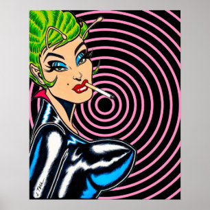 Affiche Vana DeVinyl™/Tourbillon Cosmique
