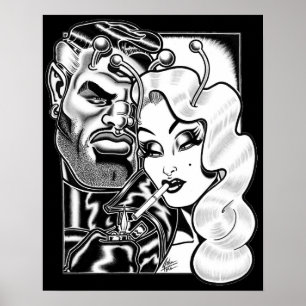 Affiche Vana et Rocco/Affiche Film Noir