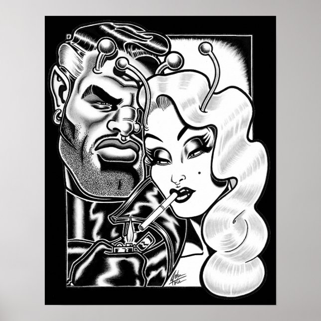 Affiche Vana et Rocco/Affiche Film Noir (Devant)