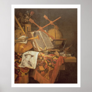 Affiche Vanitas (huile sur la toile)