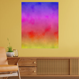 Affiche Vapeur arc-en-ciel