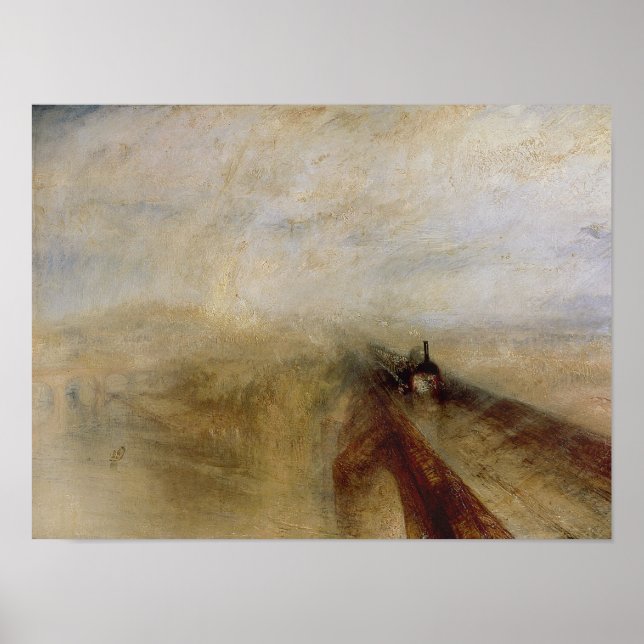 Affiche Vapeur de pluie et vitesse (Devant)