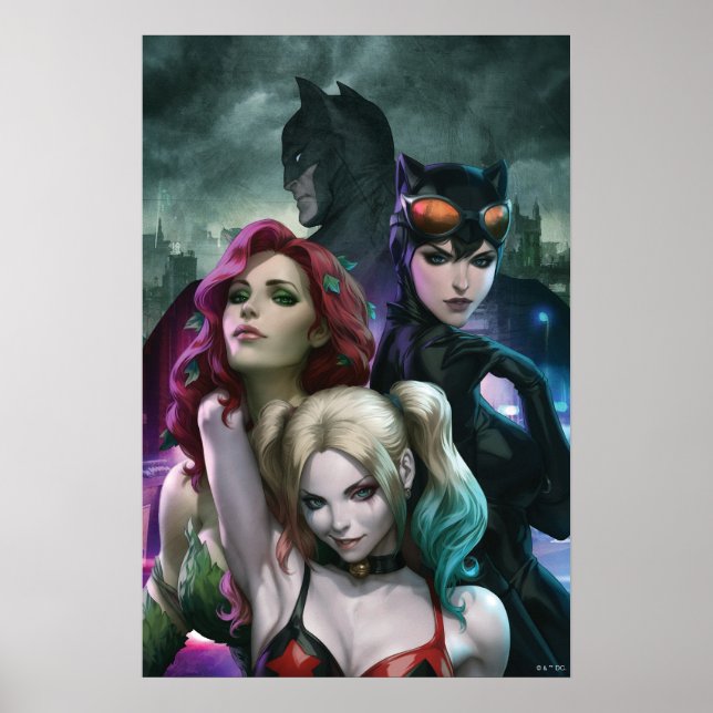 Affiche Variante de couverture de Gotham City Sirens #1000 (Devant)