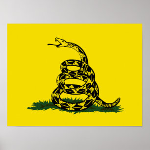Affiche Variante du drapeau de Gadsden