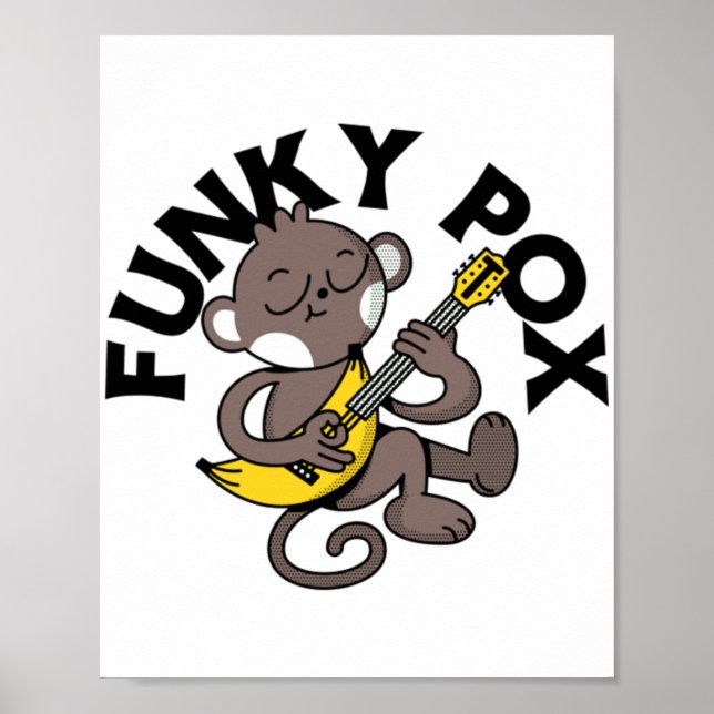 Affiche Variole du singe Funky Pox  (Devant)