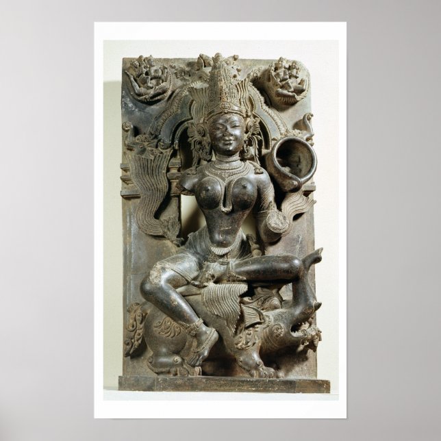 Affiche Varunani, sculpture du temple Konark Sun, Oris (Devant)