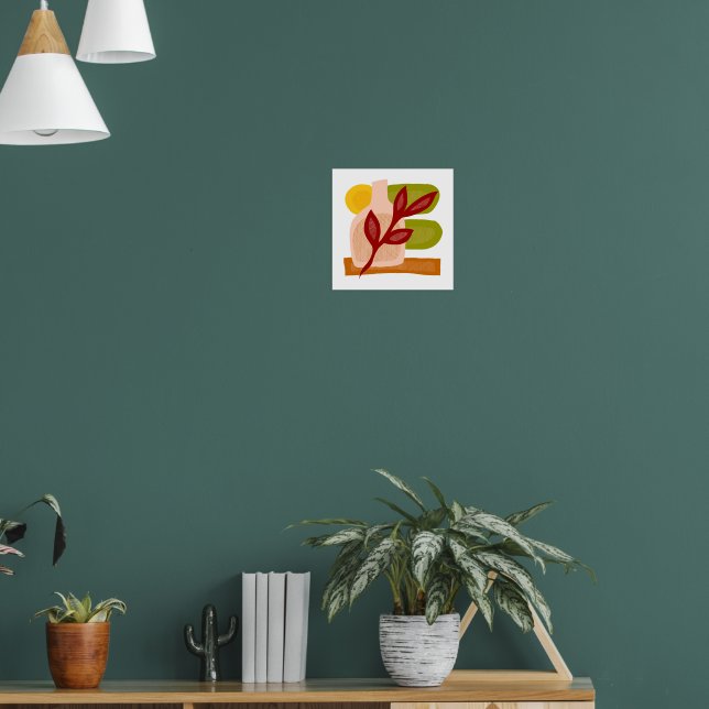 Affiche Vase Boho Abstraite encore vie (Salon 1)