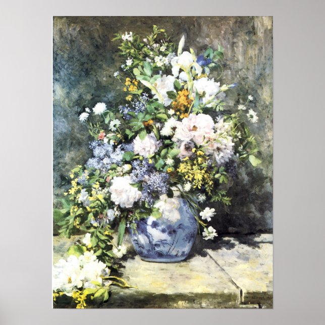 Affiche Vase de fleurs (Devant)