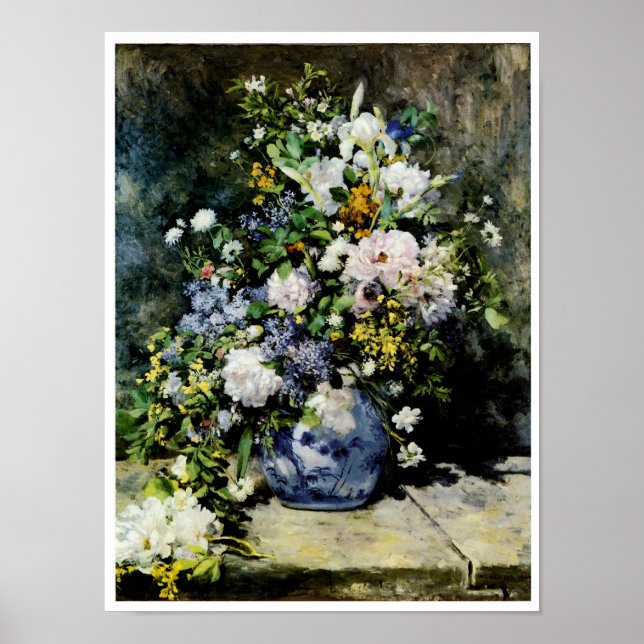Affiche Vase de fleurs (Devant)