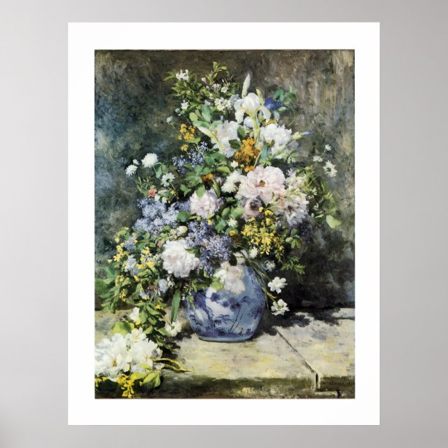 Affiche Vase de fleurs (Devant)