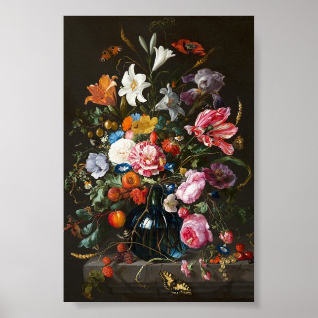 Affiche Vase de fleurs | Jan Davidsz de Heem (Devant)