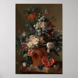 Affiche Vase des fleurs Peinture classique
