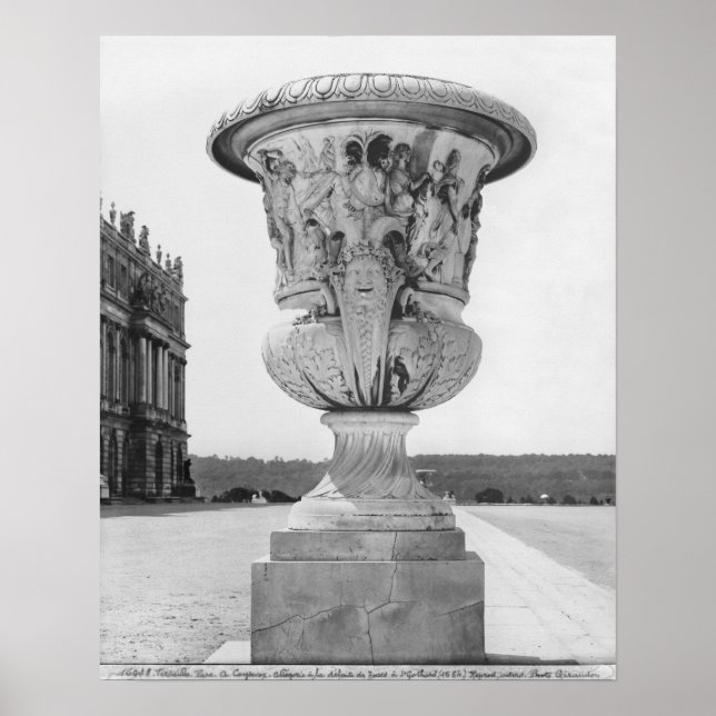 Affiche Vase monumentale, allégorie de la défaite des Turc (Devant)