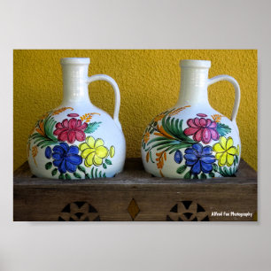 Affiche Vases Décoratifs