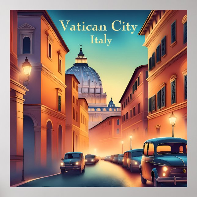 Affiche Vatican Italie (Devant)